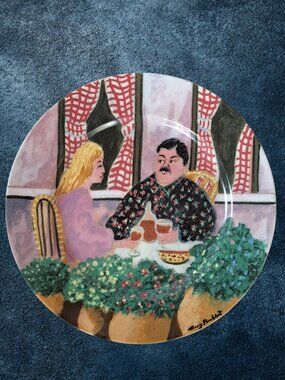 Rendez-Vous GBC Guy Buffet Collection Salad Dessert Fine Porcelain Plate Japan